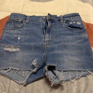 501® ORIGINAL HIGH RISE WOMEN'S SHORTS